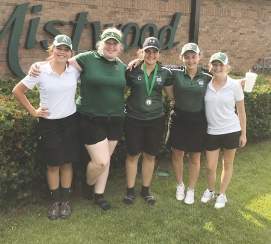 Alpena girls golf team guided by senior leadership, aiming for states